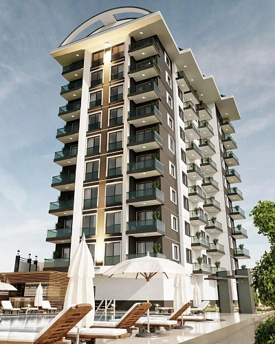 Квартира в Авсалларе, Турция, 60 м2 фото 1