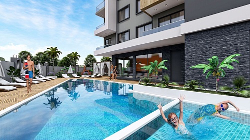 Квартира в Авсалларе, Турция, 54 м2 фото 1