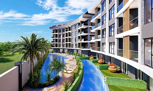 Квартира в Конаклы, Турция, 50 м2 фото 1