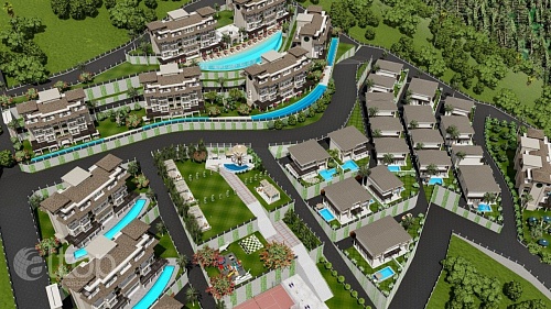 Квартира в Алании, Турция, 50 м2 фото 1