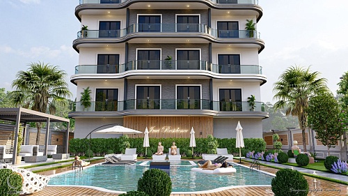 Квартира в Кестеле, Турция, 53 м2 фото 1