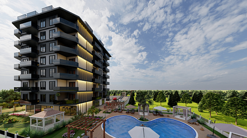 Квартира в Авсалларе, Турция, 55 м2 фото 1