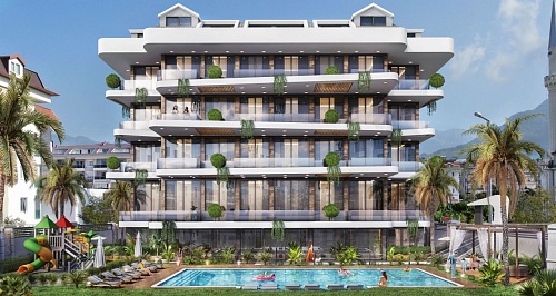 Апартаменты в Алании, Турция, 49 м2 фото 1