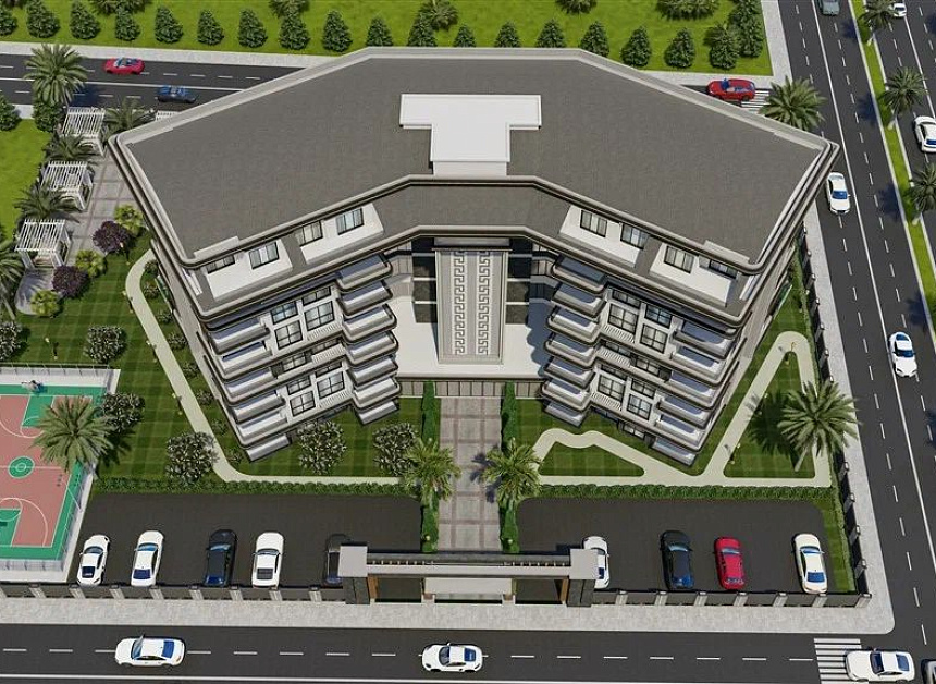 Квартира в Газипаше, Турция, 47 м2