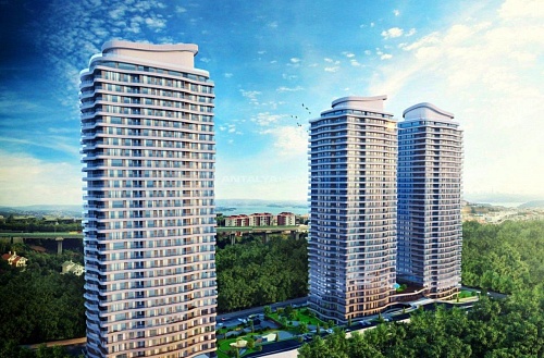 Апартаменты в Бейкозе, Турция, 110 м2 фото 1