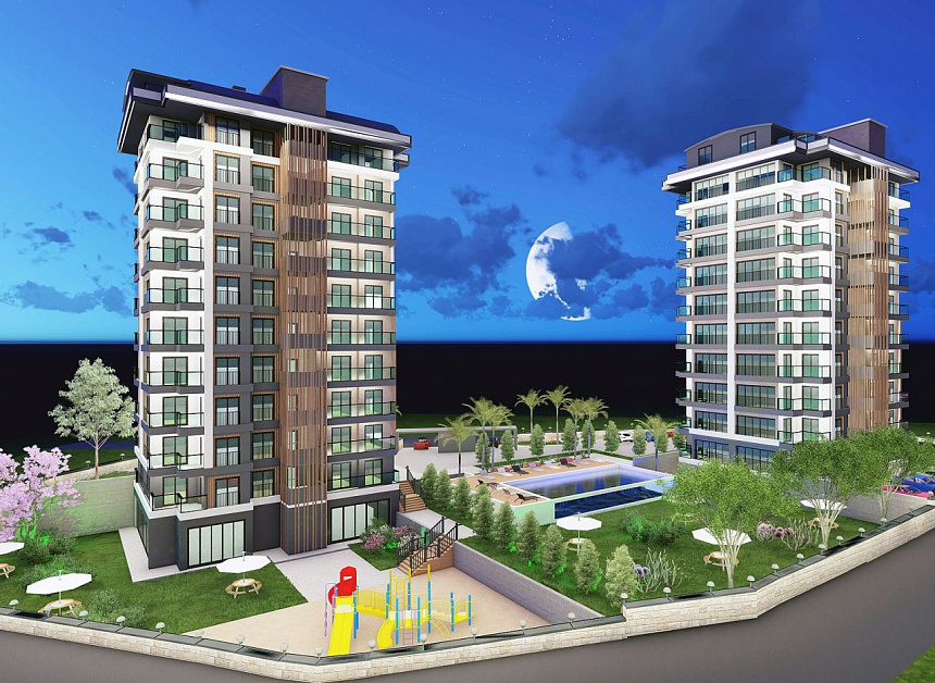 Квартира в Алании, Турция, 72 м2