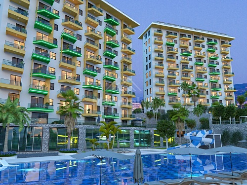 Квартира в Алании, Турция, 48 м2 фото 1