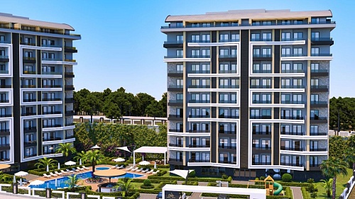Квартира в Алании, Турция, 52 м2 фото 1