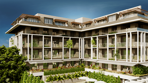 Апартаменты в Алании, Турция, 55 м2 фото 1