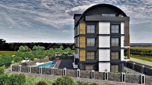 Апартаменты в Газипаше, Турция, 41 м2 фото 1