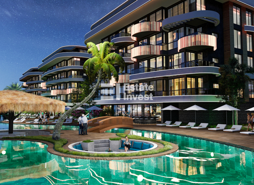 Квартира в Алании, Турция, 56 м2