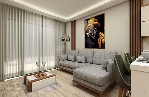Квартира в Алании, Турция, 53 м2 фото 1