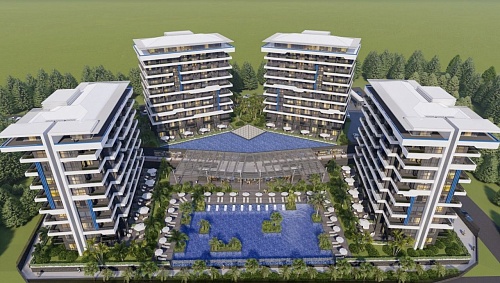 Апартаменты в Алании, Турция, 56 м2 фото 1