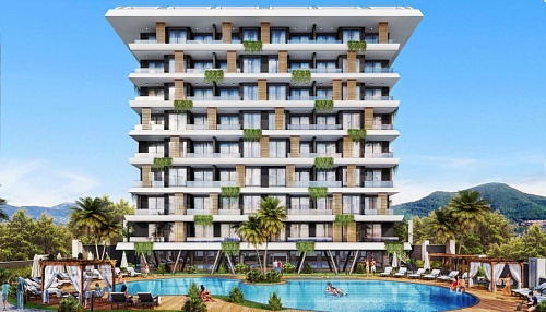 Квартира в Алании, Турция, 45 м2 фото 1