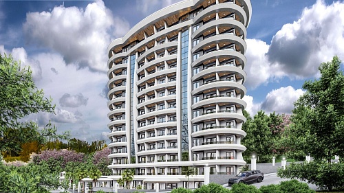 Квартира в Алании, Турция, 55 м2 фото 1