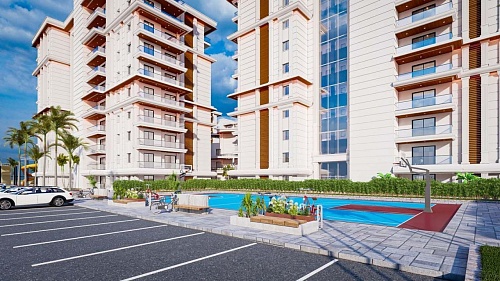 Апартаменты в Фамагусте, Кипр, 45 м2 фото 1