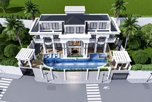 Вилла в Алании, Турция, 625 м2 фото 1