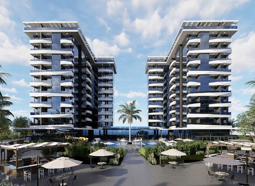 Апартаменты в Авсалларе, Турция, 50 м2