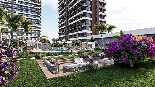 Апартаменты в Мерсине, Турция, 65 м2 фото 1