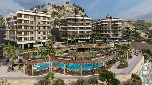 Апартаменты в Алании, Турция, 46 м2 фото 1