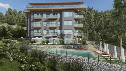 Апартаменты в Алании, Турция, 45 м2 фото 1