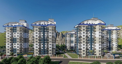 Апартаменты в Авсалларе, Турция, 58 м2 фото 1