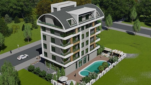 Апартаменты в Алании, Турция, 57 м2 фото 1
