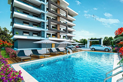 Квартира в Алании, Турция, 50 м2 фото 1