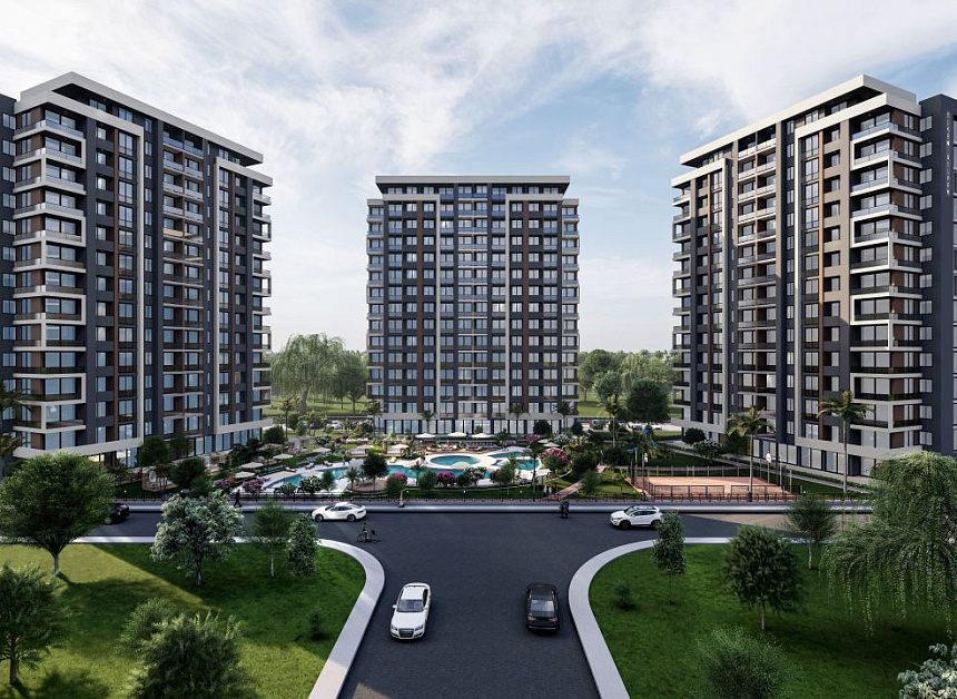 Квартира в Мерсине, Турция, 61 м2