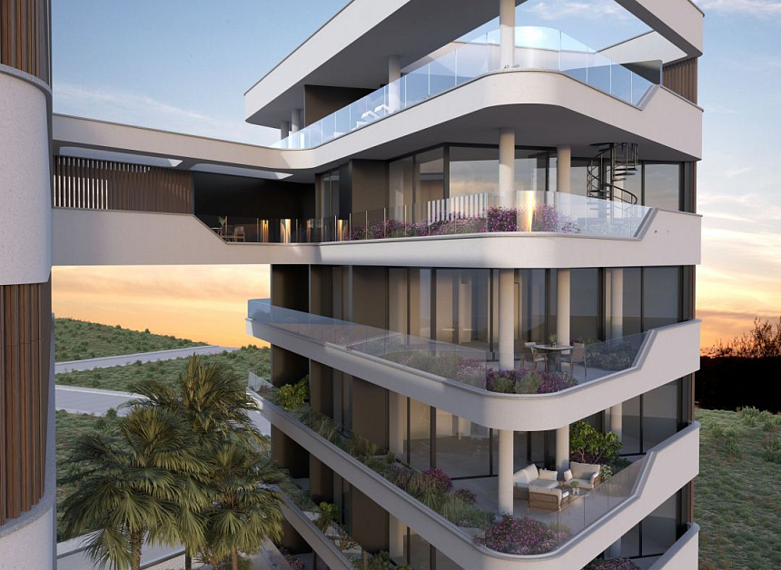 Квартира в Лимасоле, Кипр, 105 м2