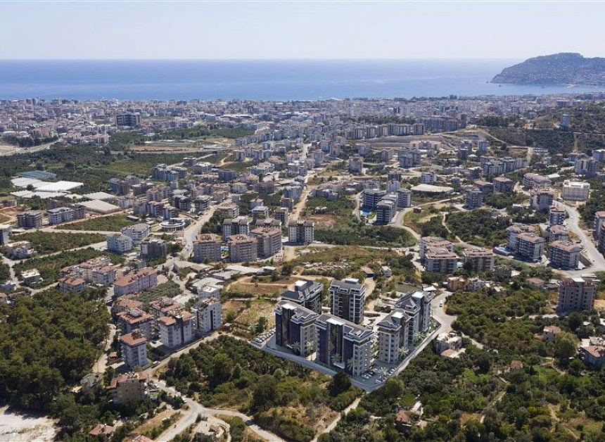 Пентхаус в Алании, Турция, 50.6 м2