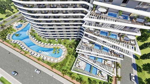 Апартаменты в Анталии, Турция, 55 м2 фото 1