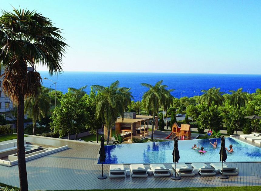 Квартира в Мерсине, Турция, 50 м2