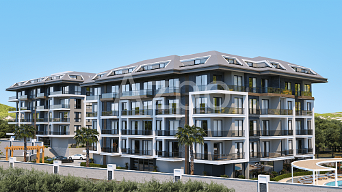 Апартаменты в Алании, Турция, 54 м2 фото 1
