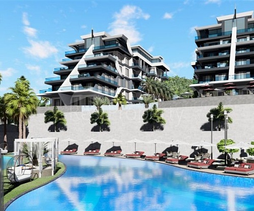 Пентхаус в Алании, Турция, 50 м2 фото 1