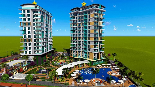 Апартаменты в Алании, Турция, 55 м2 фото 1