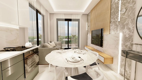 Квартира в Алании, Турция, 55 м2 фото 1