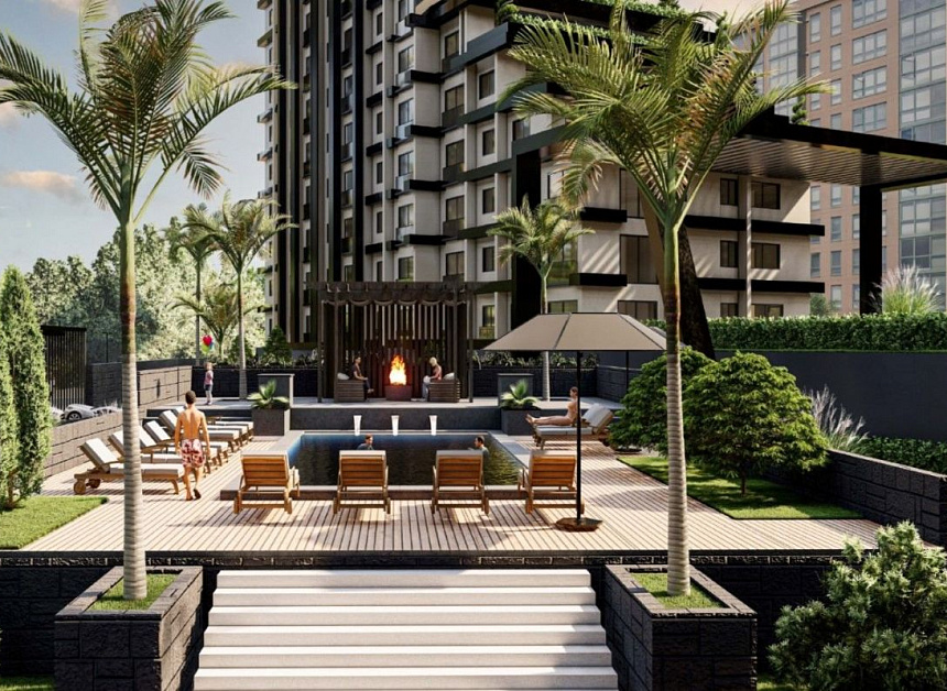 Апартаменты в Стамбуле, Турция, 77.96 м2