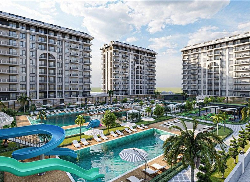 Квартира в Алании, Турция, 55 м2