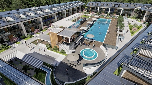 Апартаменты в Сиде, Турция, 50 м2 фото 1
