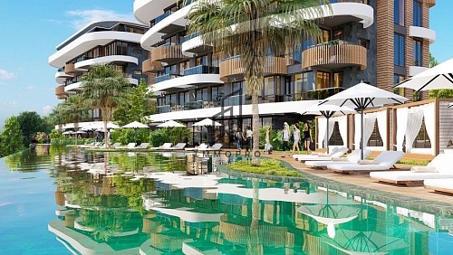 Апартаменты в Кестеле, Турция, 45 м2 фото 1