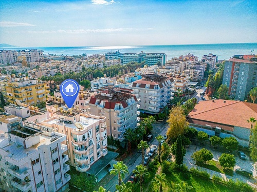 Квартира в Алании, Турция, 100 м2 фото 1