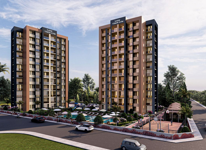 Квартира в Мерсине, Турция, 110 м2