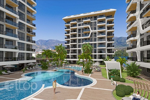 Квартира в Алании, Турция, 58 м2 фото 1