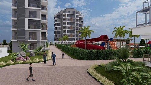 Апартаменты в Анталии, Турция, 45 м2 фото 1