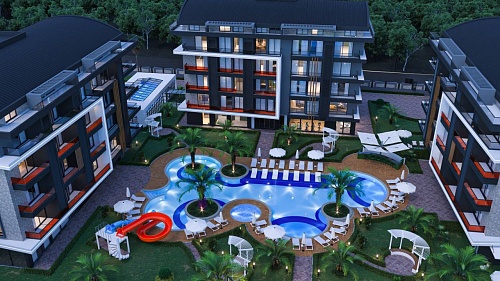 Квартира в Алании, Турция, 58 м2 фото 1