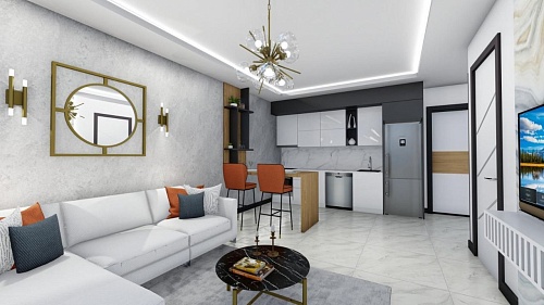 Квартира в Алании, Турция, 55 м2 фото 1