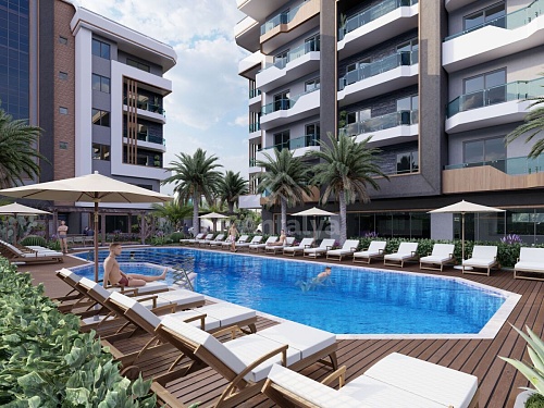 Квартира в Алании, Турция, 60 м2 фото 1