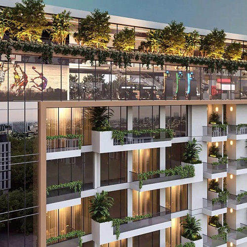 Апартаменты в Дубае, ОАЭ, 36.5 м2 фото 1