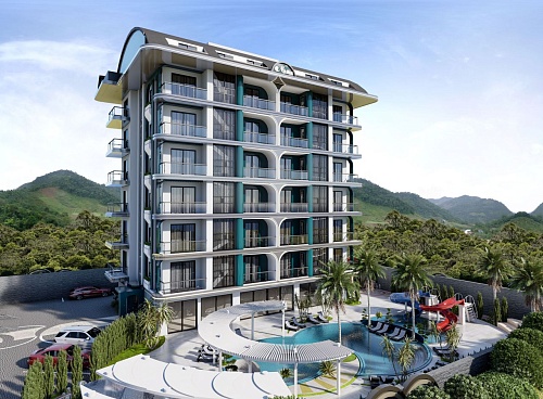Квартира в Алании, Турция, 50 м2 фото 1